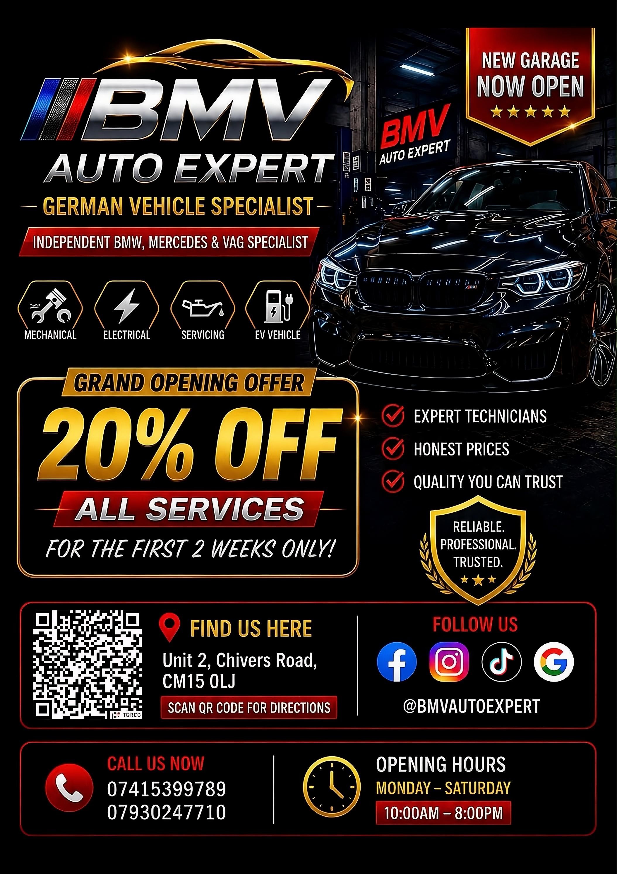 BMV Auto Expert Essex
